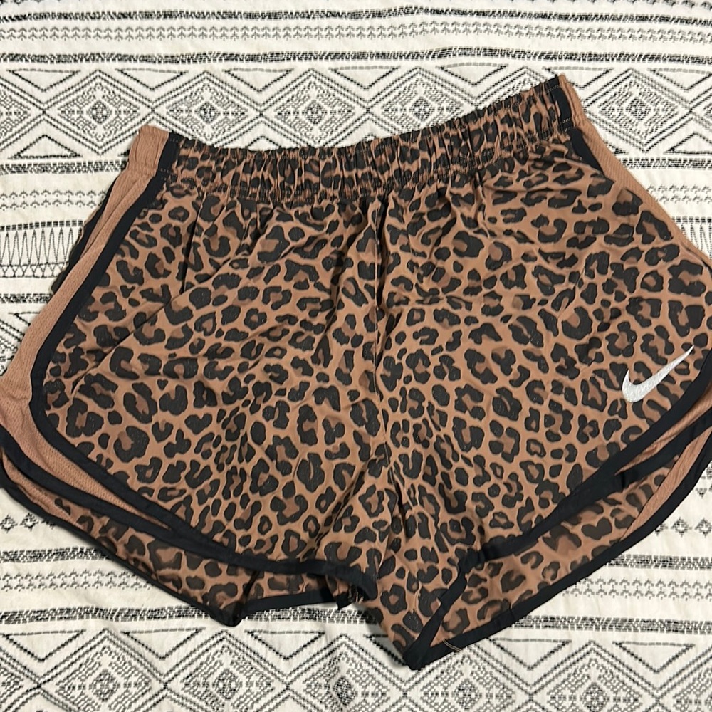 Nike cheetah shorts size medium